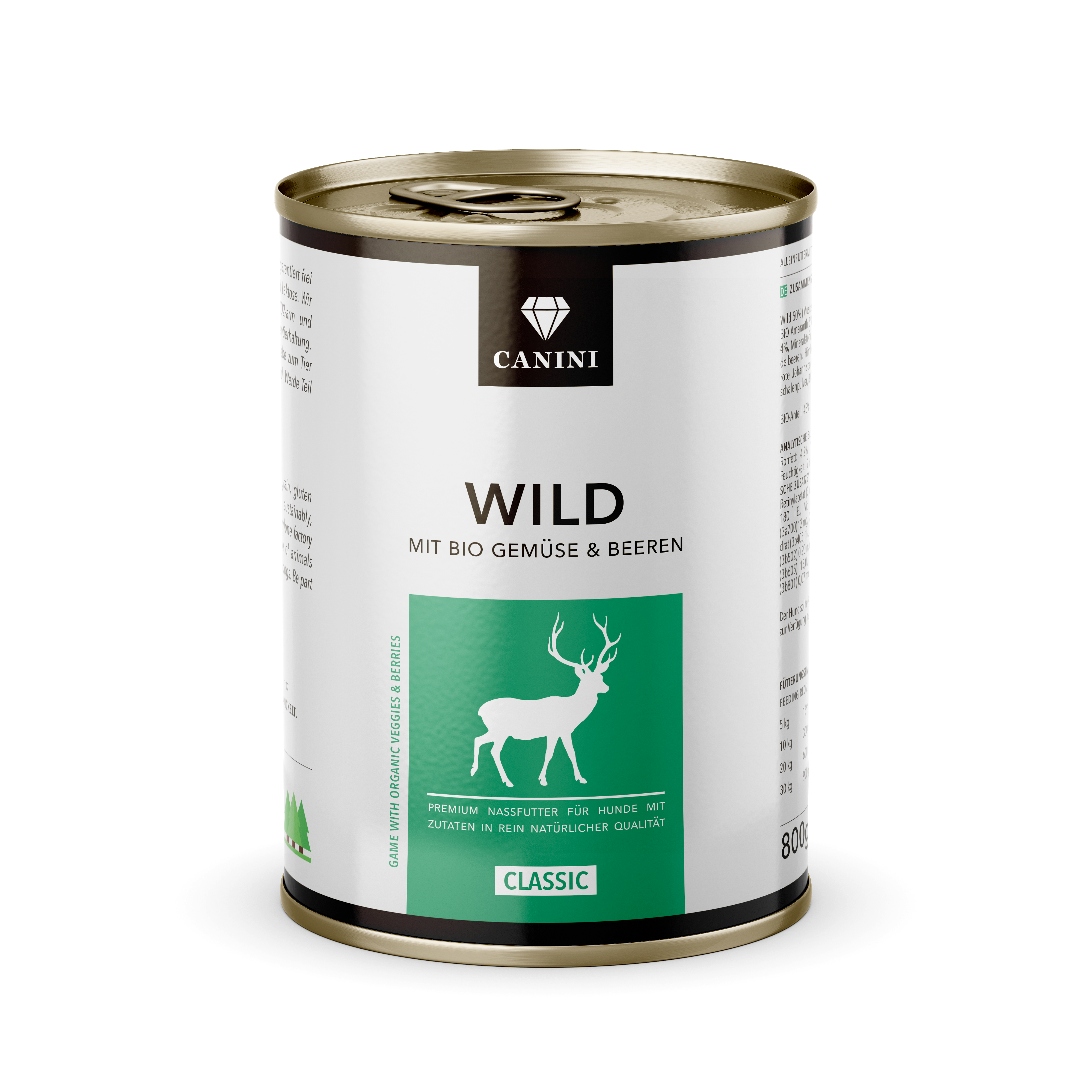 Wild mit Beeren & Karotte