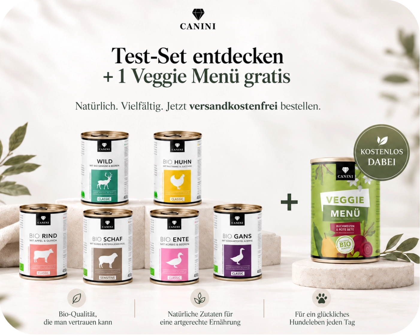 Probierset Nassfutter - Versandkostenfrei