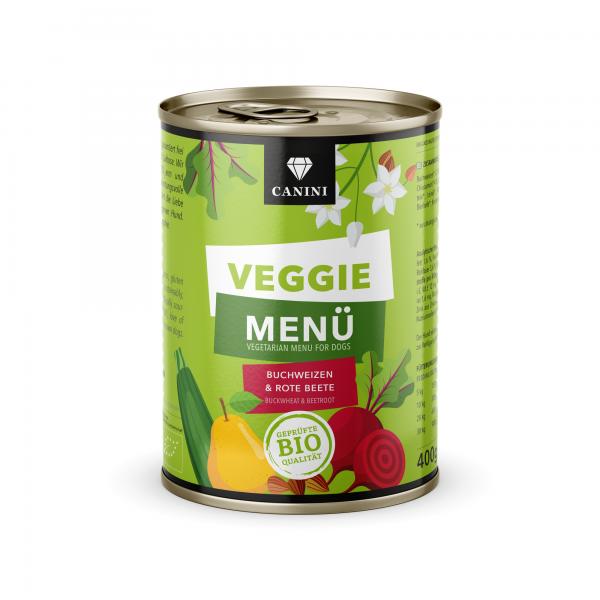 Bio Veggie Menü mit Buchweizen & Rote Beete